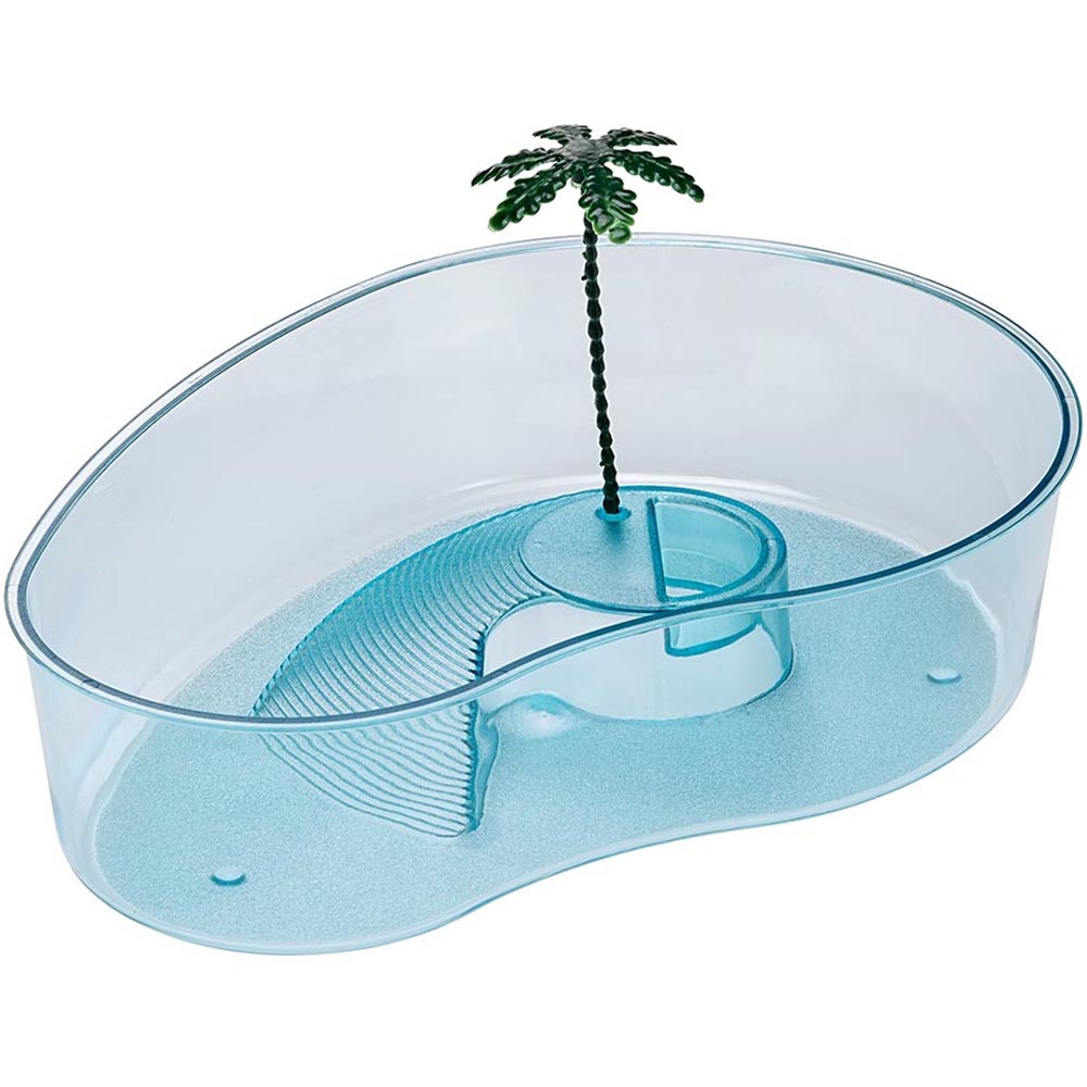 FERPLAST Turtle Bowl Arricot Аквариум для черепах0