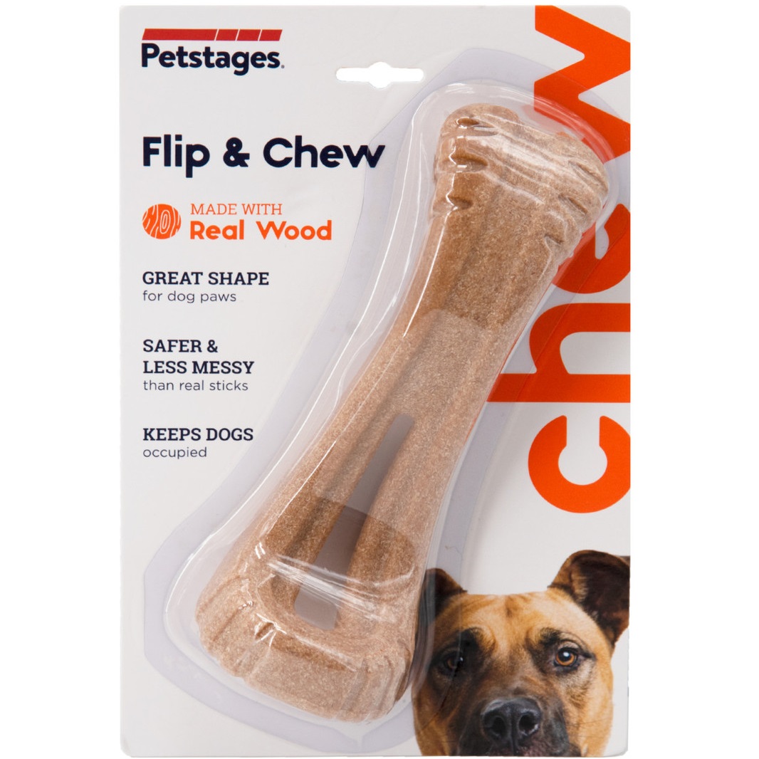 PETSTAGES Flip&Chew Bone Іграшка для собак "Жувальна кістка"3