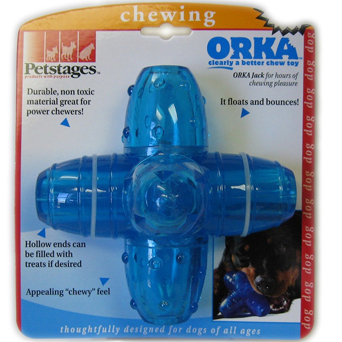 PETSTAGES Orka Jack Игрушка для собак "Джек"1