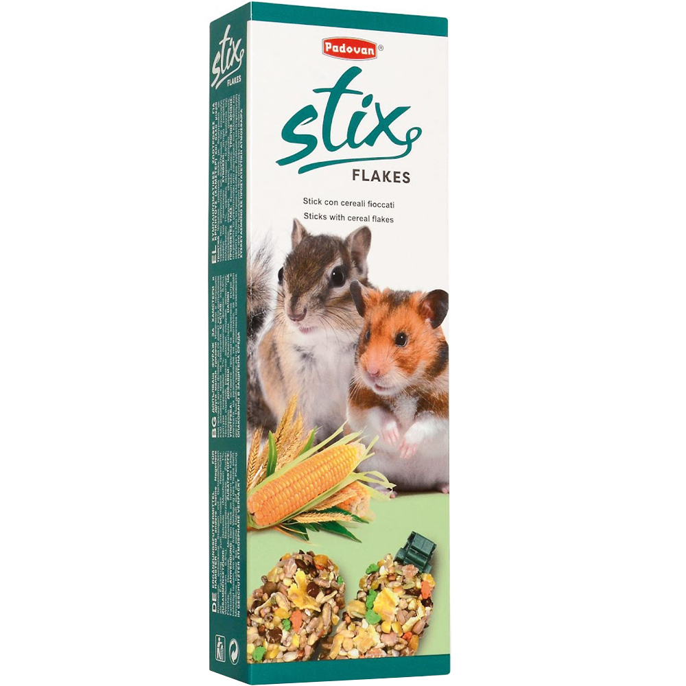 PADOVAN Stix Flakes Criceti Лакомство для хомяков0