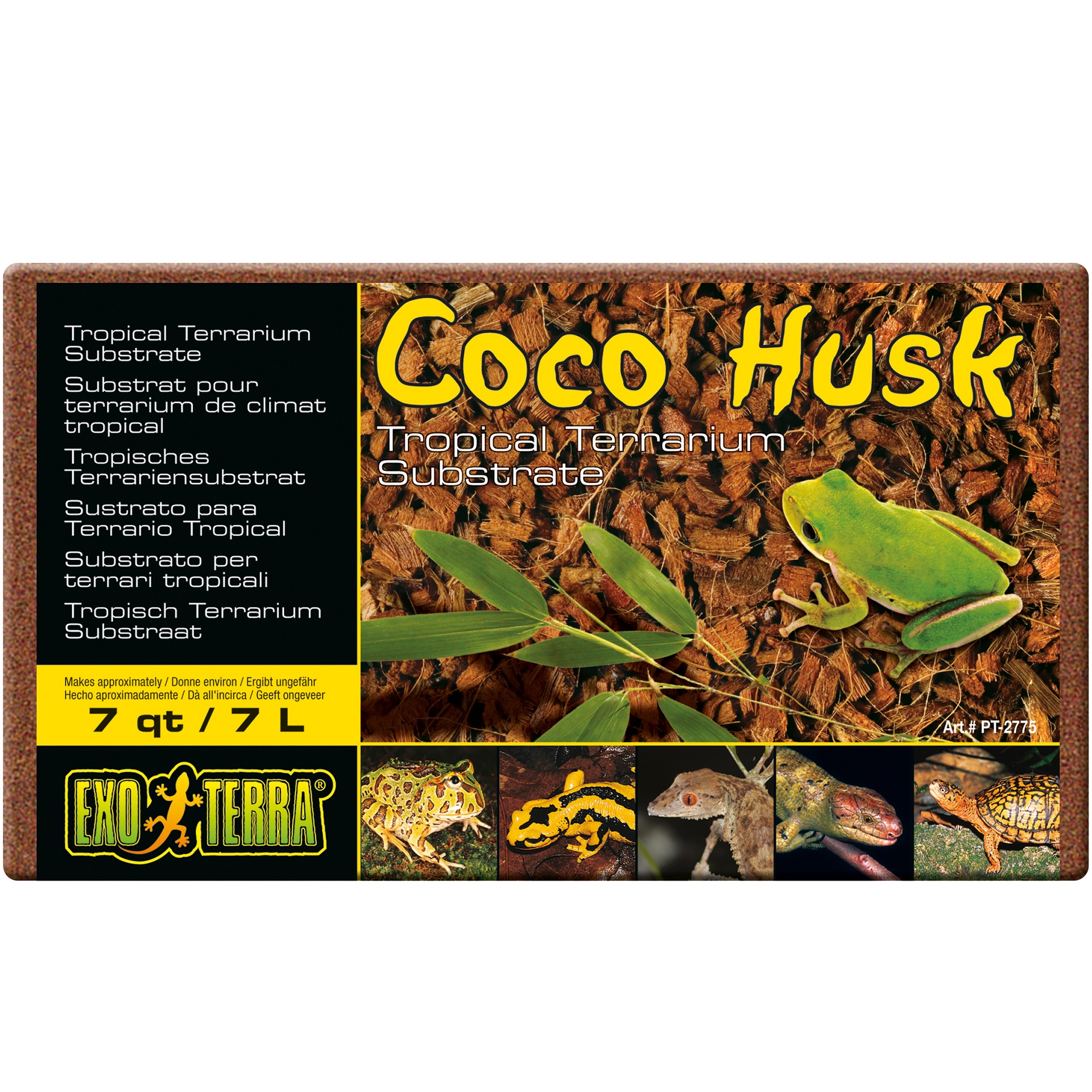 EXO TERRA Coco Husk Наполнитель для террариума0