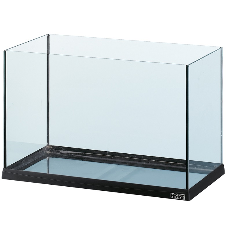 FERPLAST Tank Black Aquarium Стеклянный контейнер для рыб и черепах0