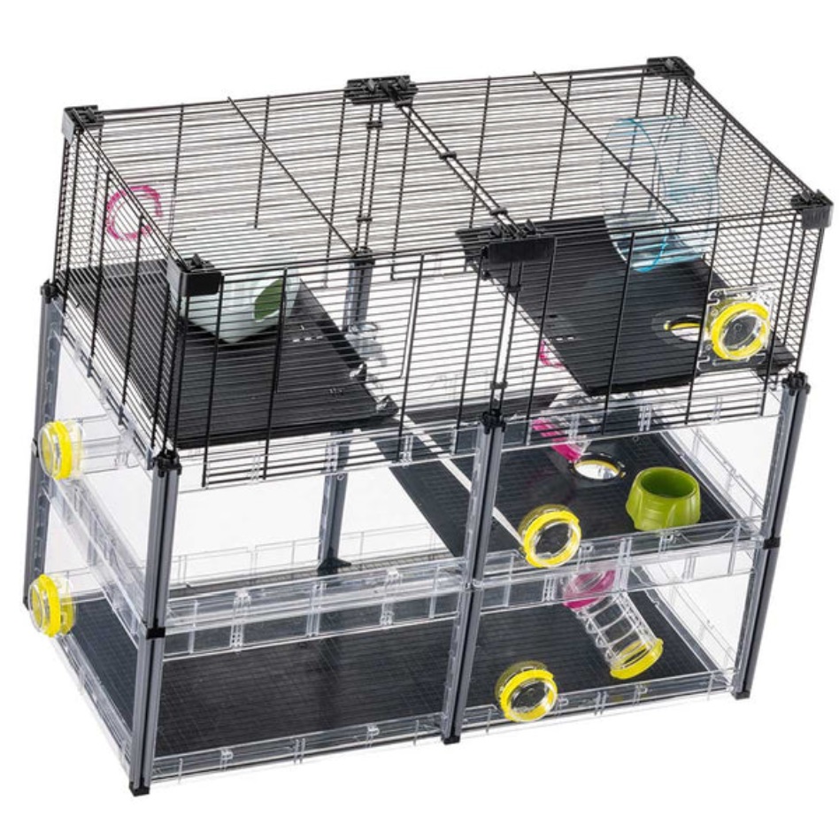 FERPLAST Multipla Hamster Crystal Клітка для хом'яків та мишей3