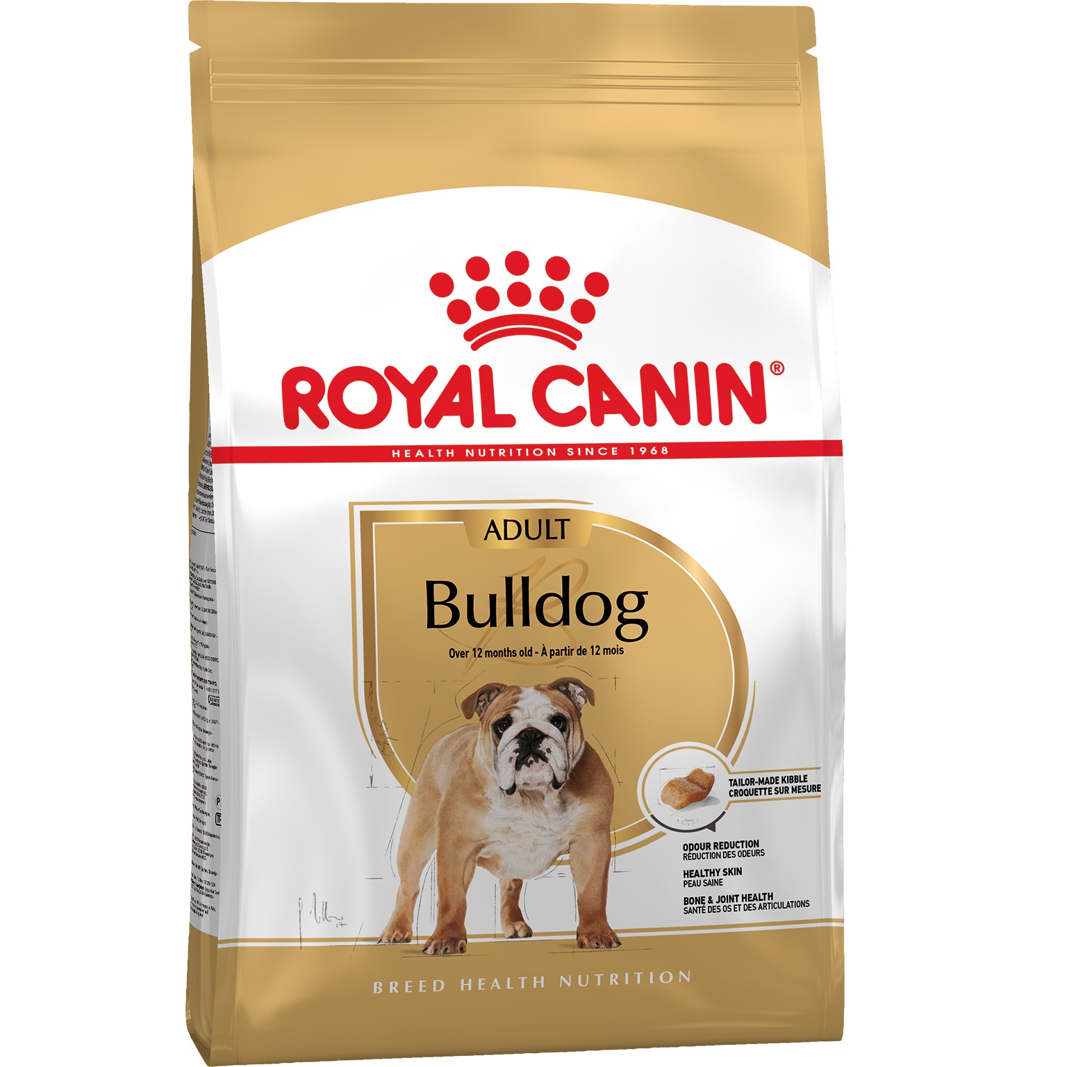 ROYAL CANIN Bulldog Adult Сухой корм для взрослых собак породы Английский бульдог0