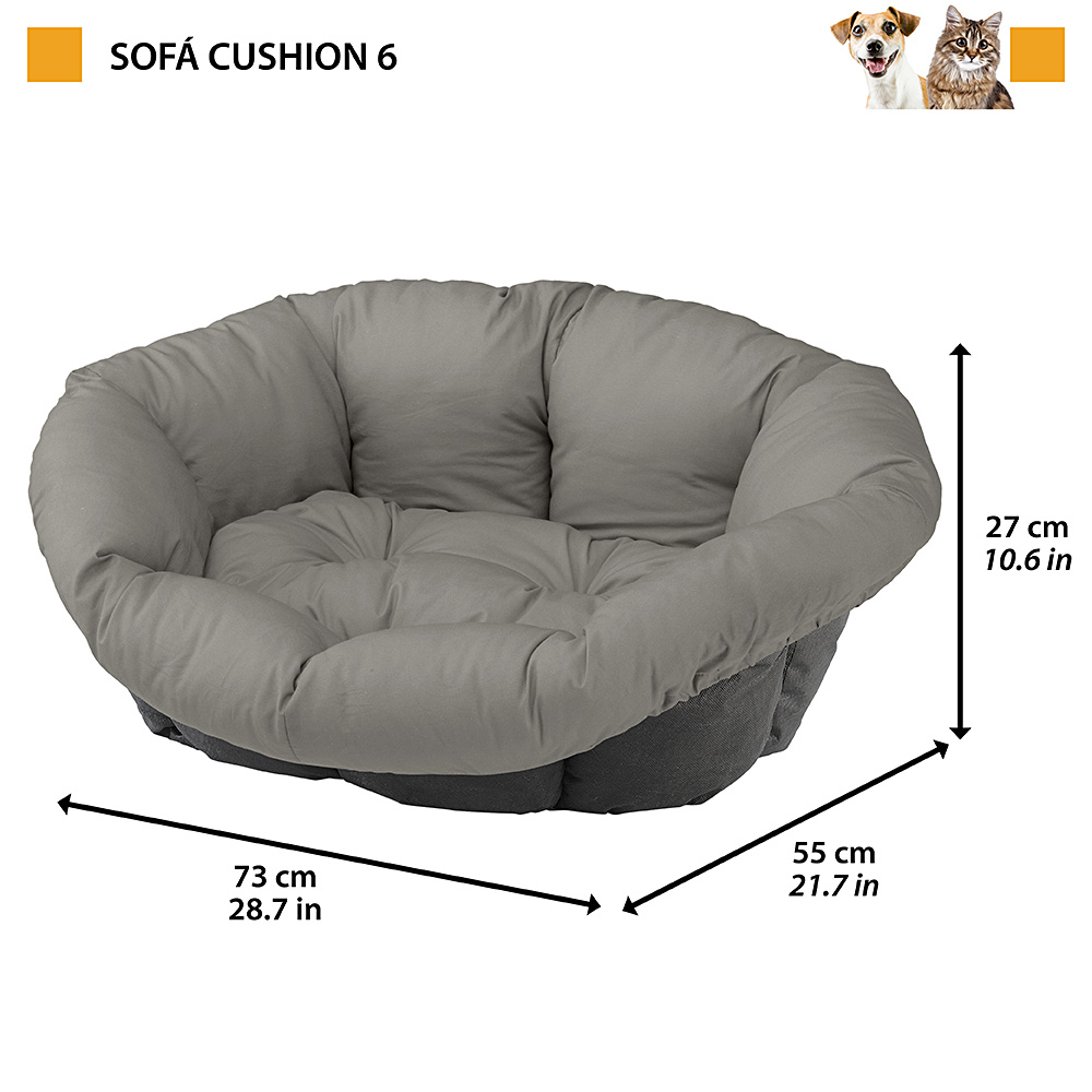 FERPLAST Sofa 6 Подушка для лежаков Siesta Deluxe 67