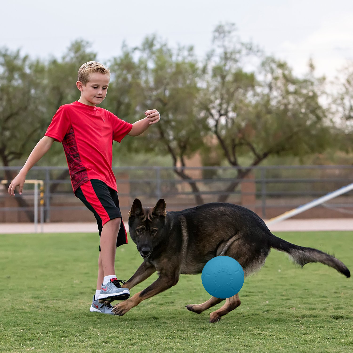 JOLLY PETS Jolly Soccer Ball Іграшка для собак М'яч1