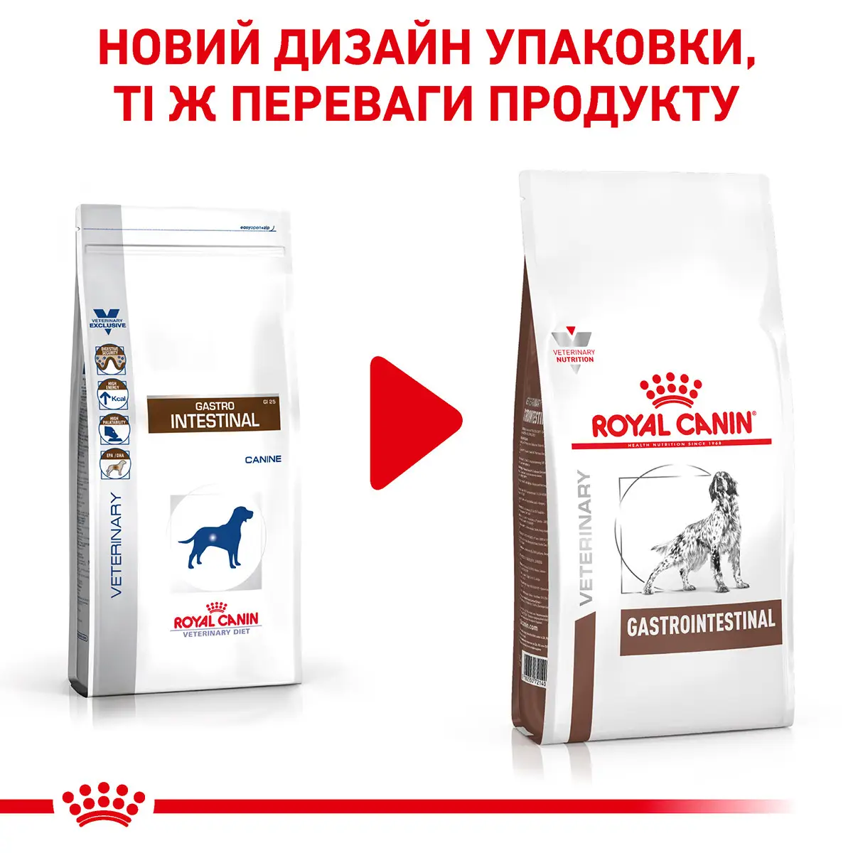 ROYAL CANIN Gastro Intestinal Dog Сухий корм для дорослих собак1