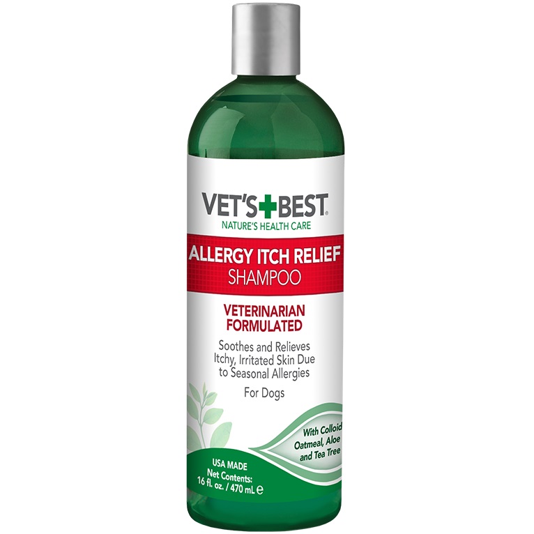 VET`S BEST Allergy Itch Relief Shampoo Шампунь для собак с чувствительной кожей0