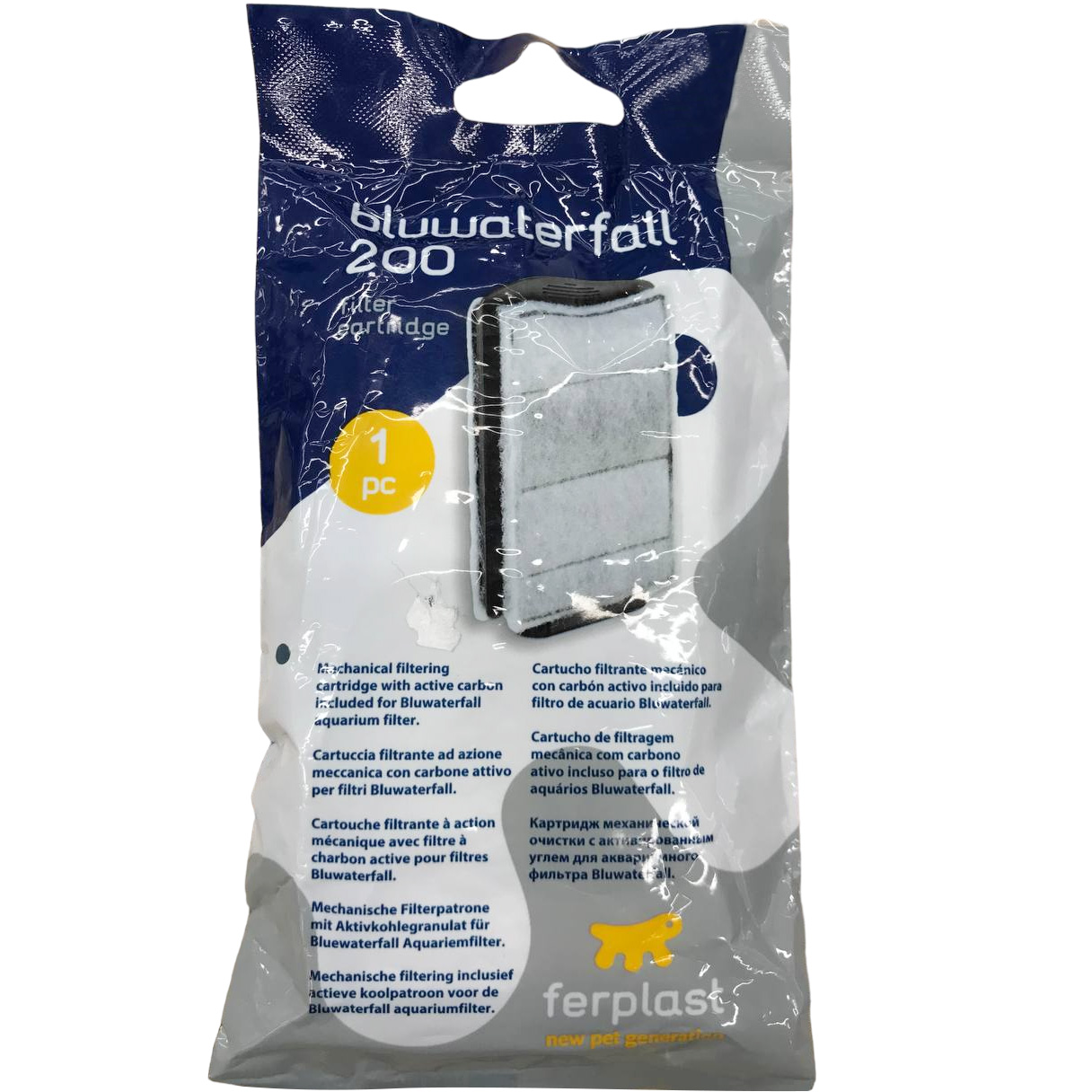 FERPLAST Spare Bluwaterfall 200 Сменный фильтр-картридж для аквариумного фильтра0