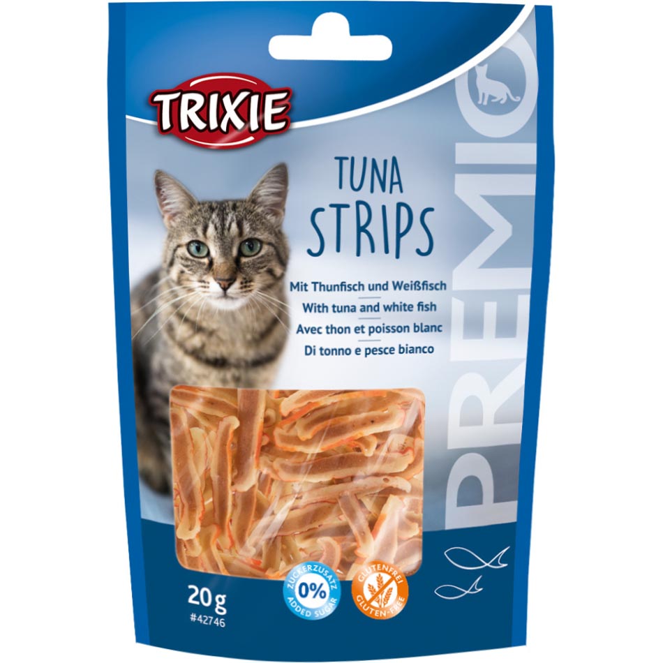 TRIXIE Premio Tuna Strips Ласощі для котів (смужки тунця)0