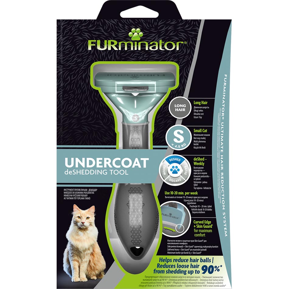 FURminator Long Hair Фурмінатор для довгошерстих котів0