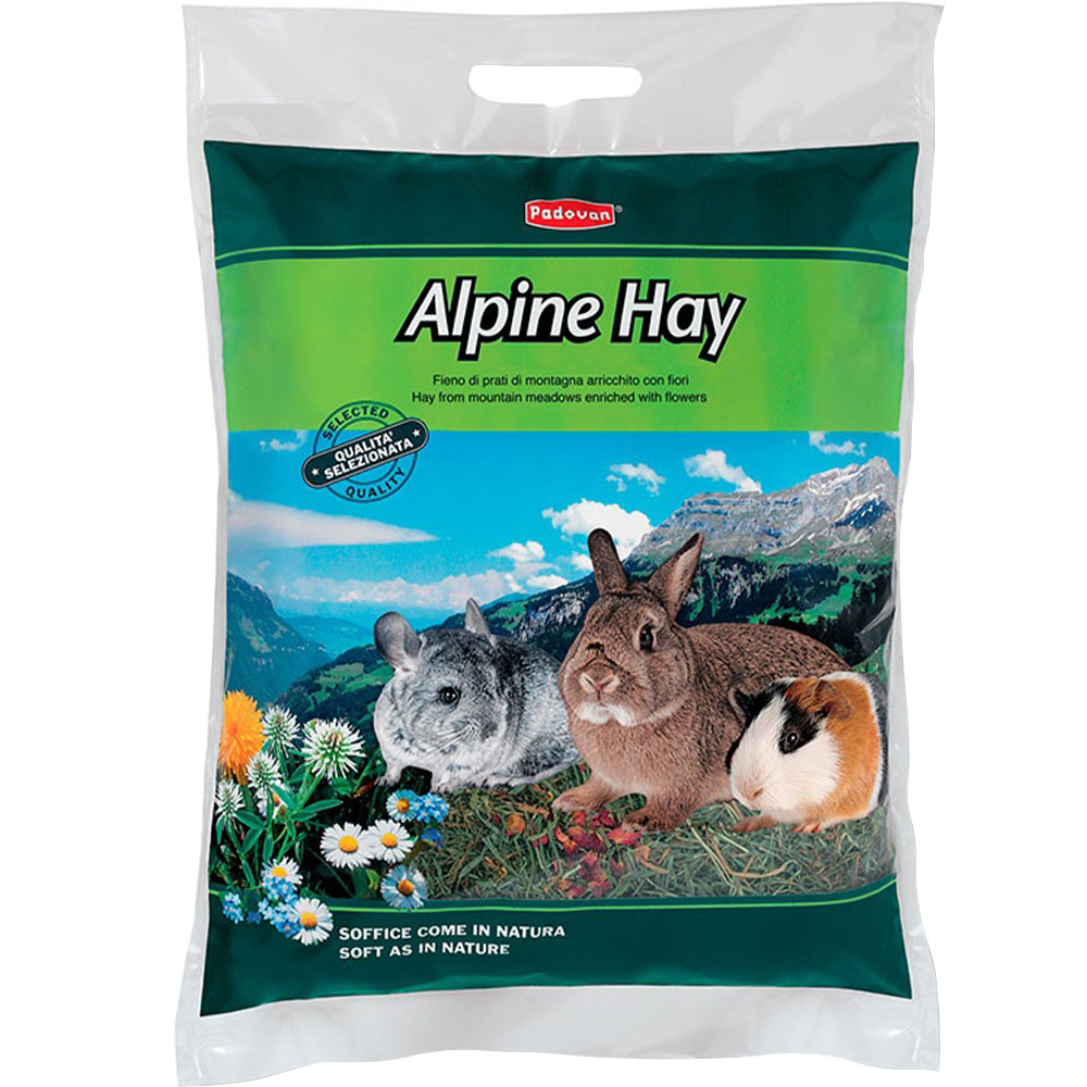 PADOVAN Alpine Hay Корм для грызунов альпийское сено0