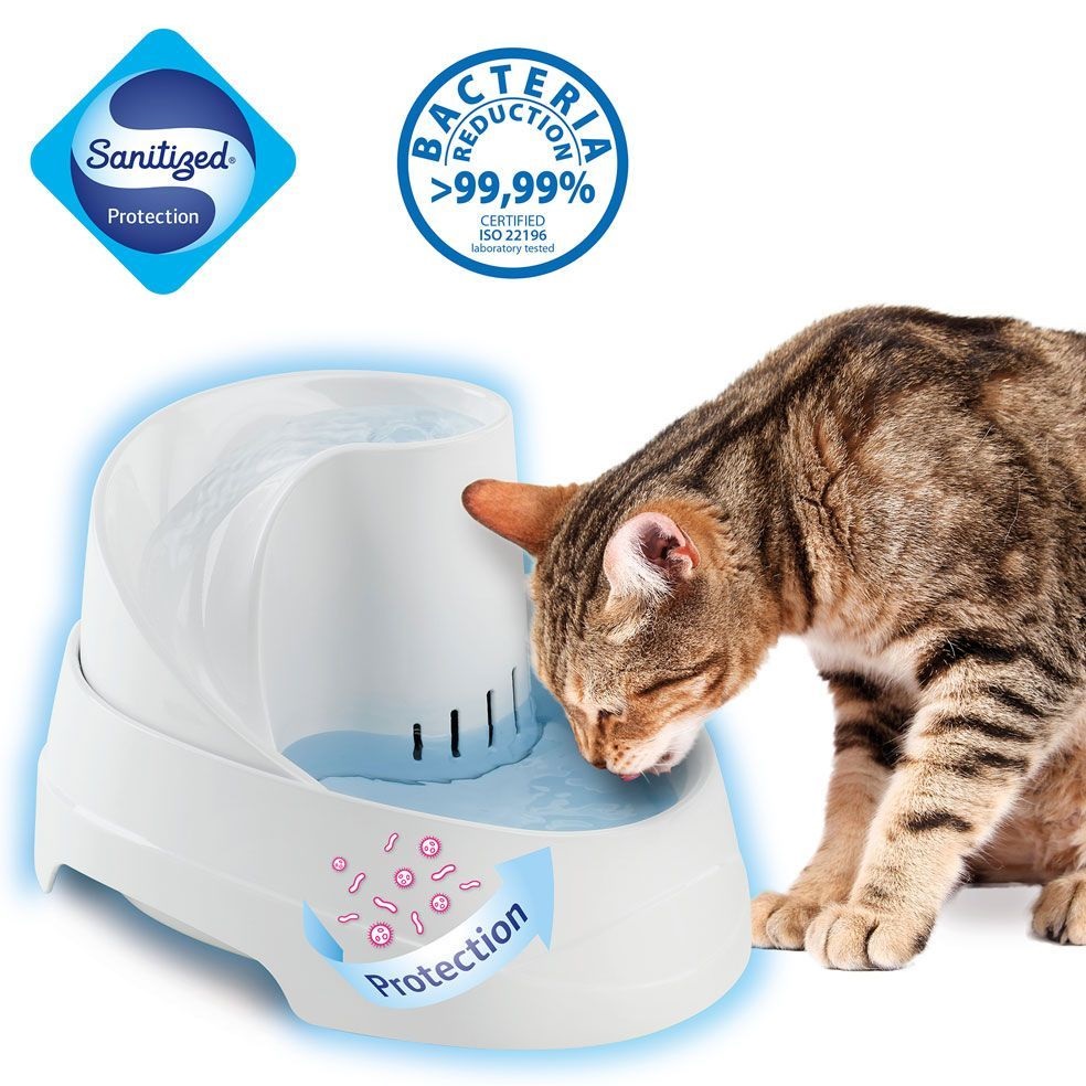 FERPLAST Vega Cat Fountain Автоматична поїлка для котів та дрібних собак3