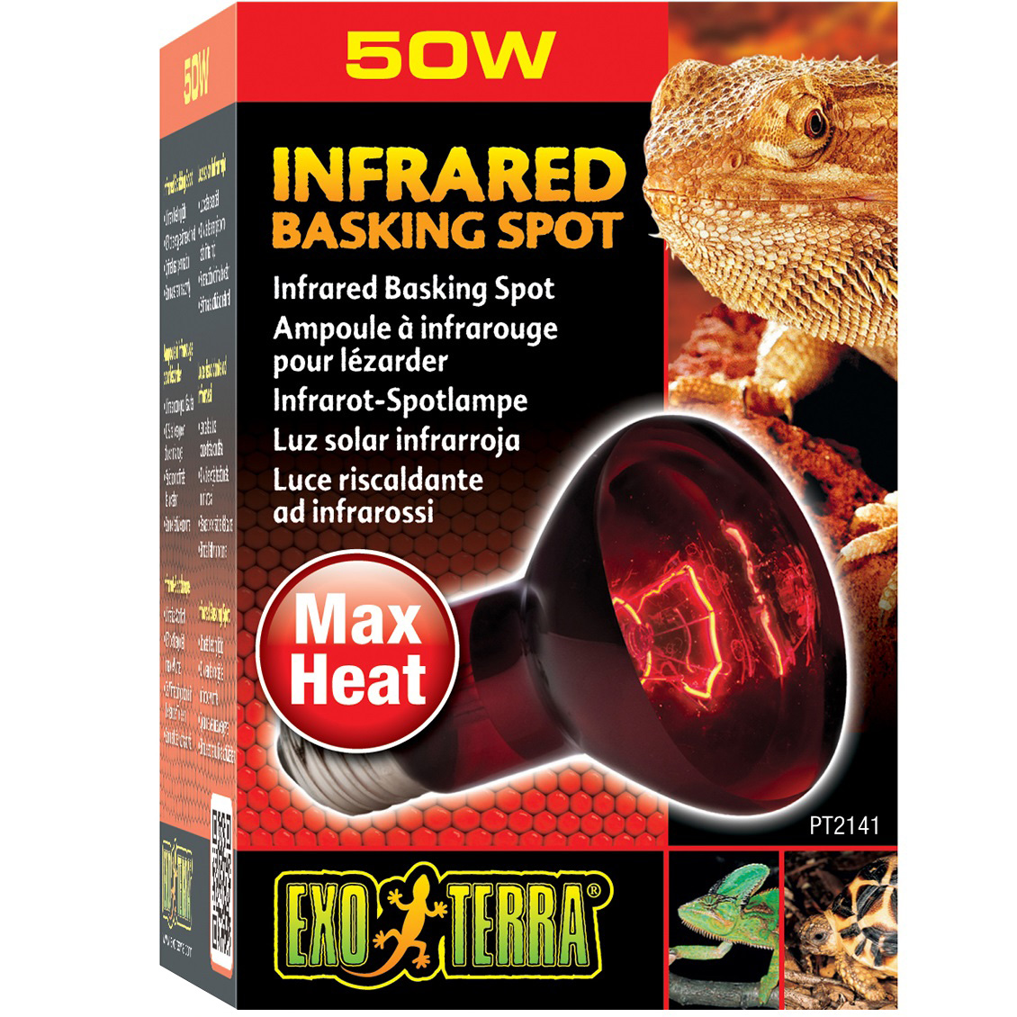 EXO TERRA Infrared Basking Spot 50W Лампа інфрачервона для тераріуму0