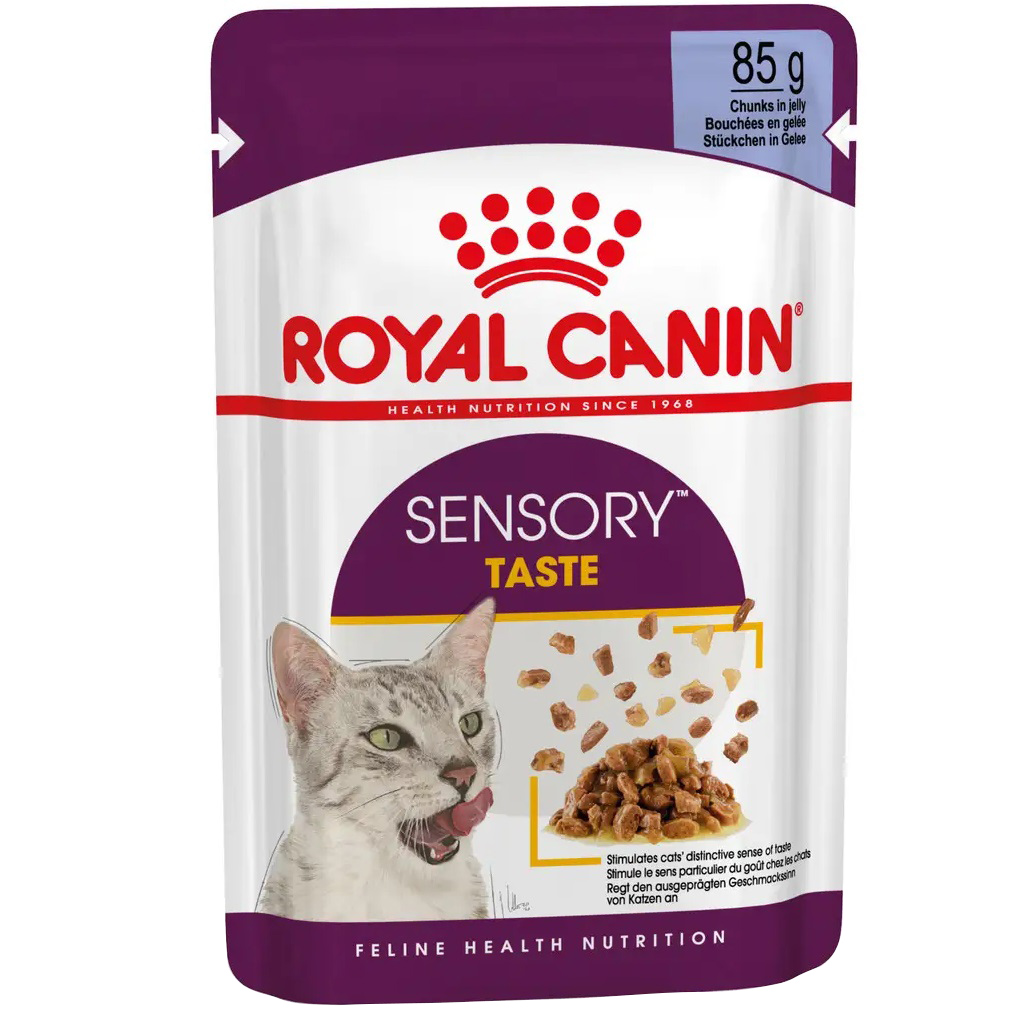 ROYAL CANIN Sensory Taste Jelly Вологий корм для дорослих котів0