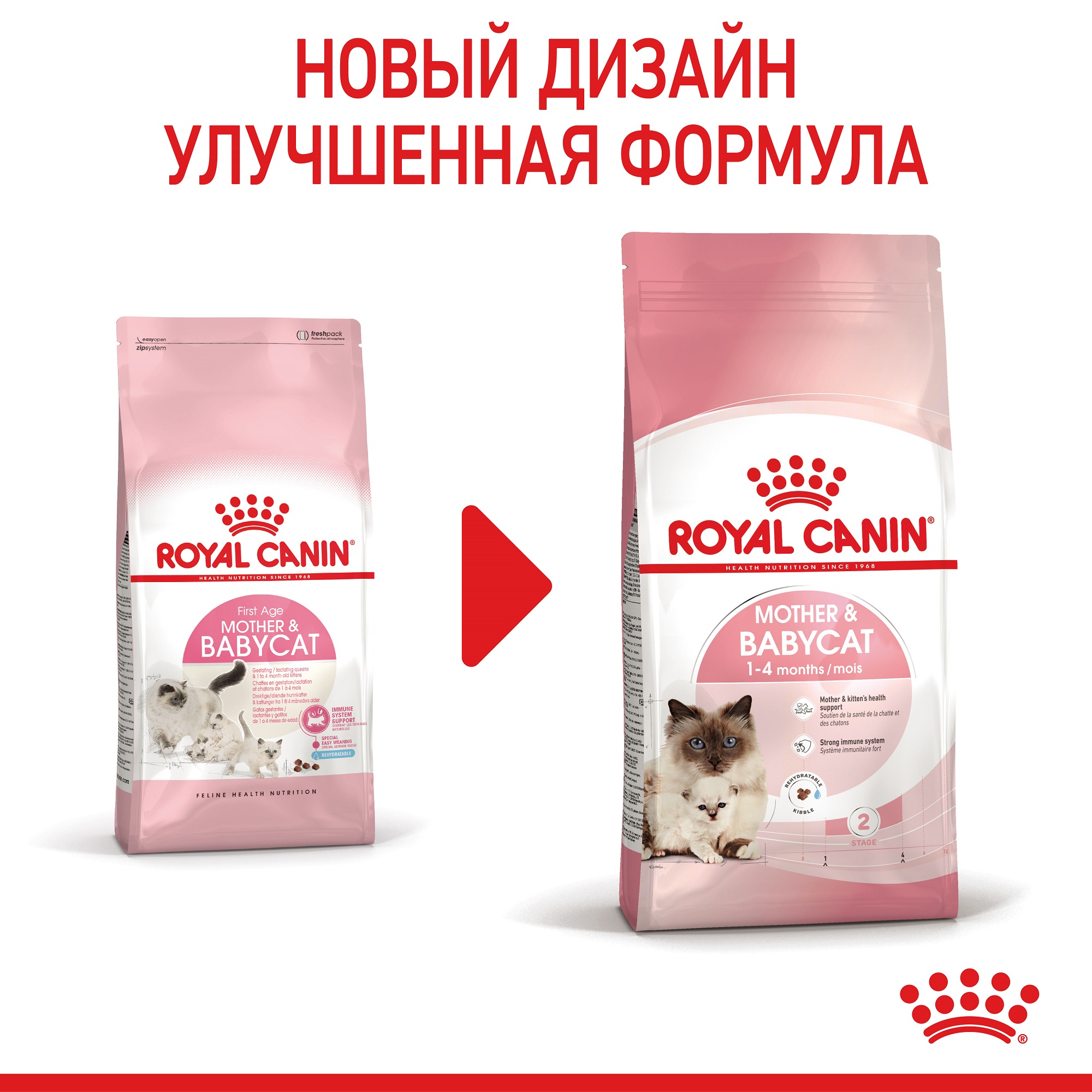 ROYAL CANIN Mother and Babycat Сухой корм для котят и кошек во время беременности9