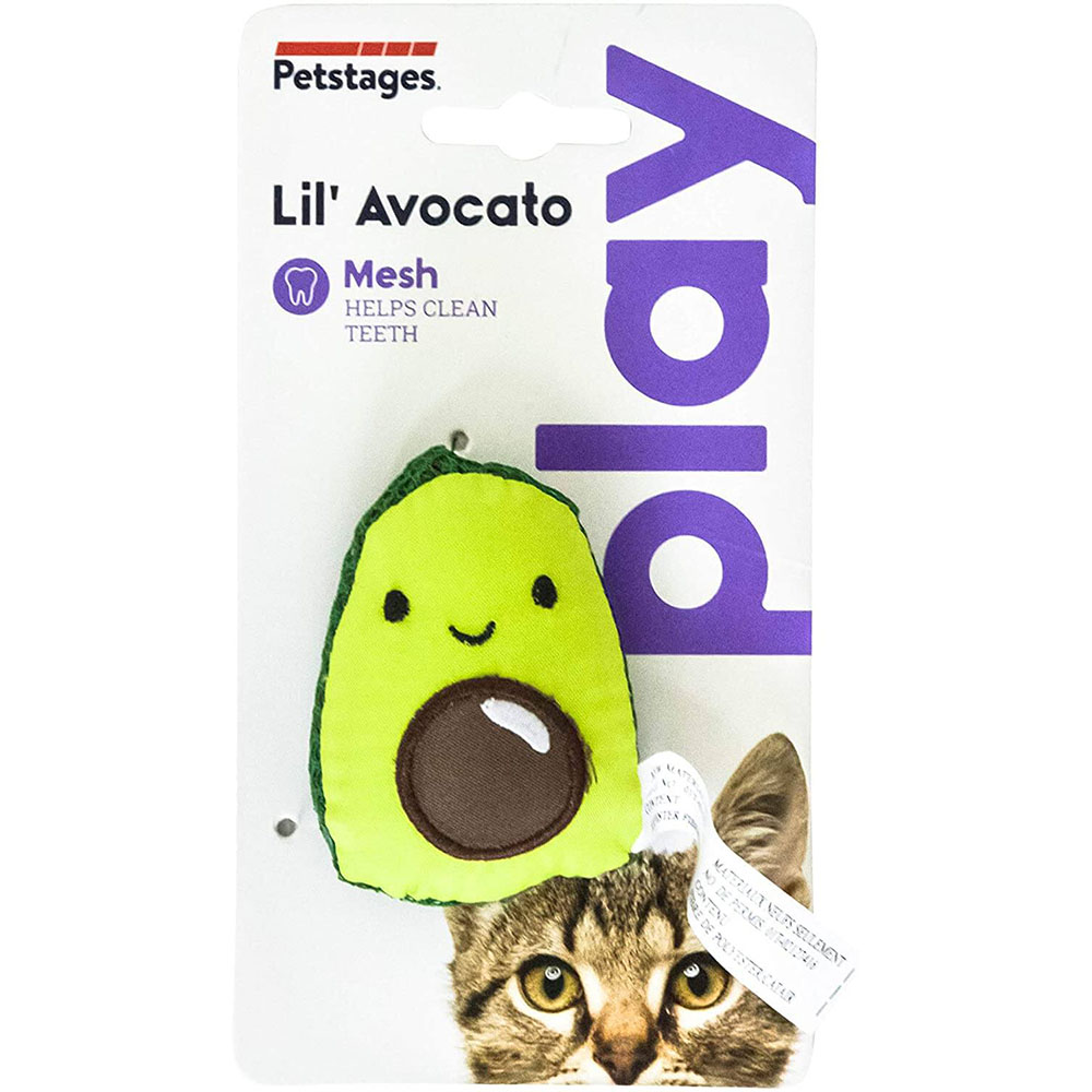 PETSTAGES Lil' Avocato Іграшка для котів Авокадо5