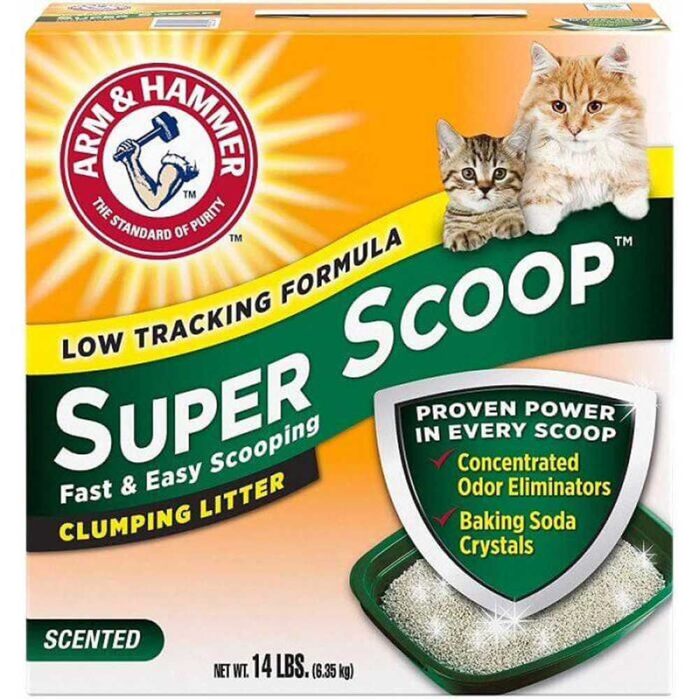 ARM&HAMMER Super Scoop Наповнювач бентонітовий для котячих туалетів0