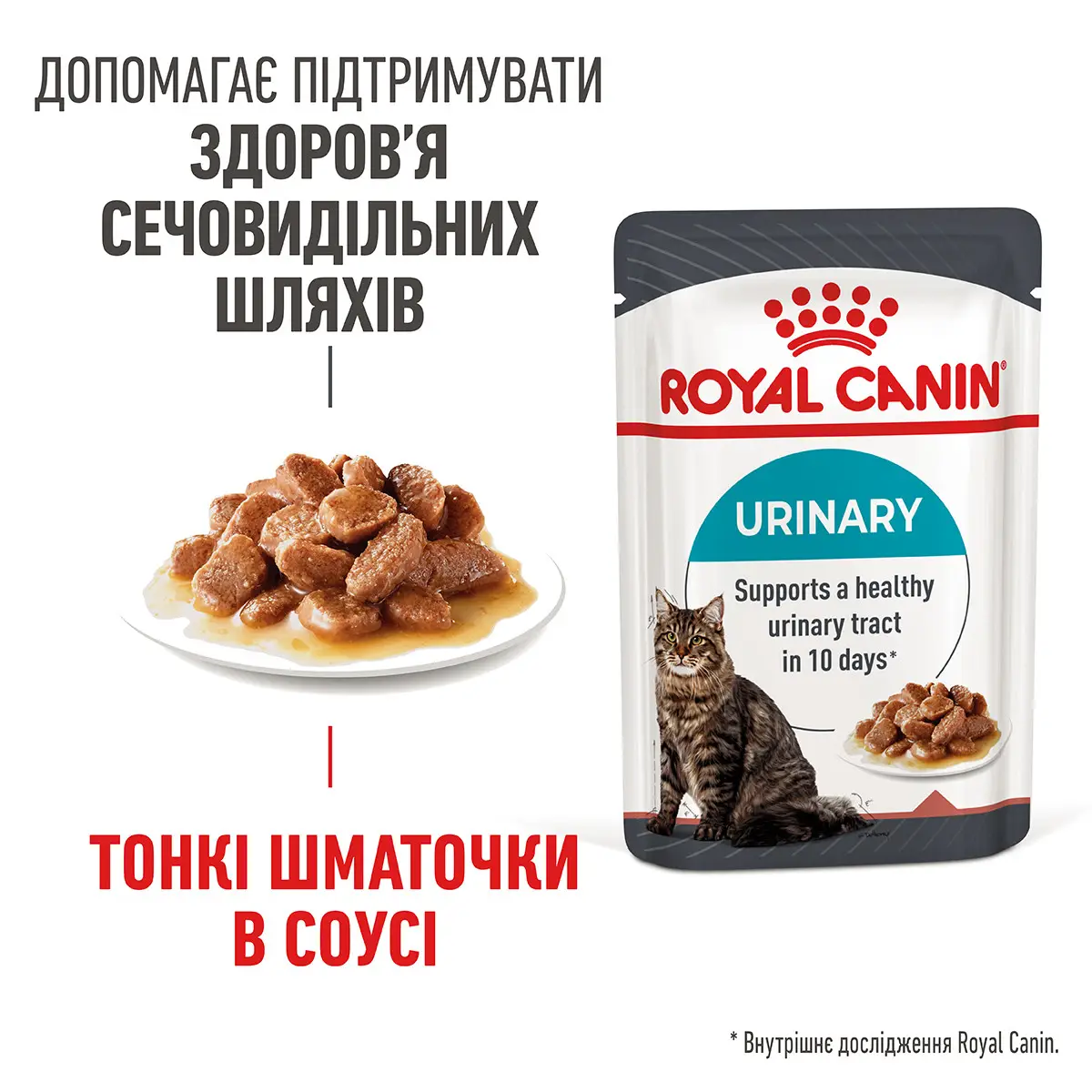 ROYAL CANIN Urinary Care Вологий корм для дорослих котів1