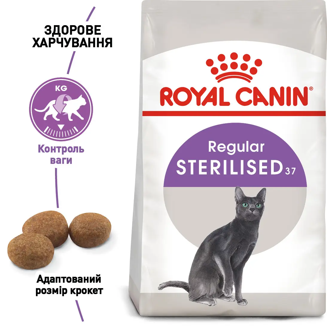 ROYAL CANIN Sterilised Сухой корм для взрослых стерилизованных кошек7