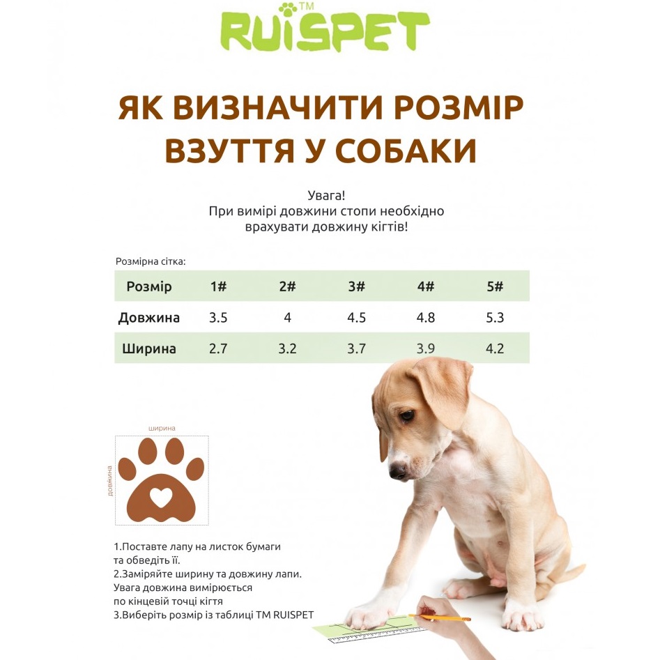 Ruispet Зимові черевики для малих порід собак3