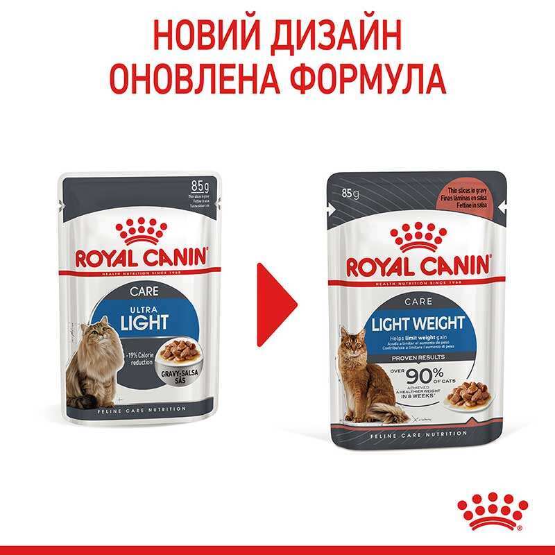 ROYAL CANIN Light Weight Care Влажный корм для взрослых котов6