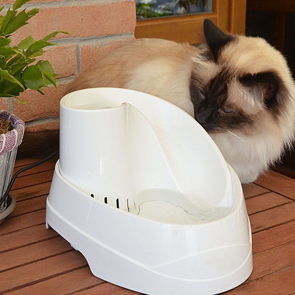 FERPLAST Vega Cat Fountain Автоматическая поилка для котов и мелких собак9