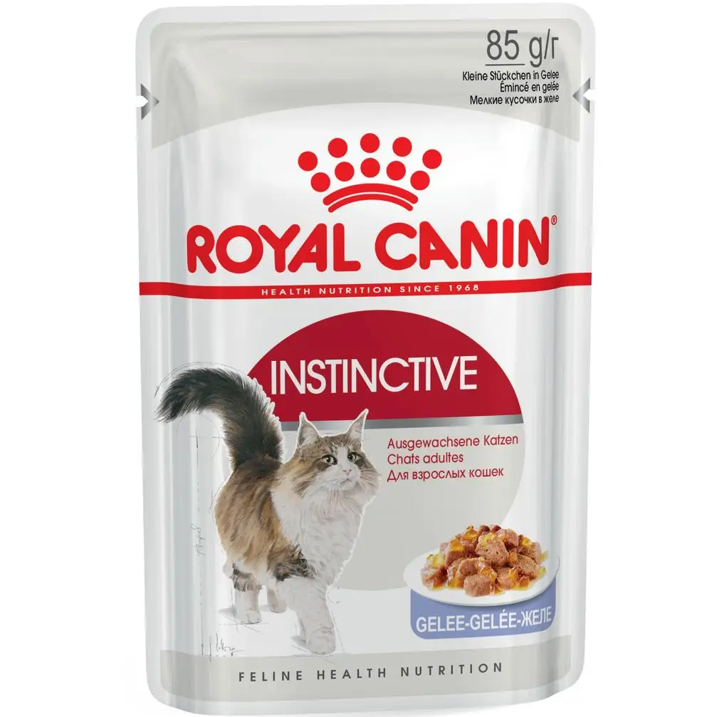 ROYAL CANIN Instinctive Jelly Вологий корм для дорослих котів0