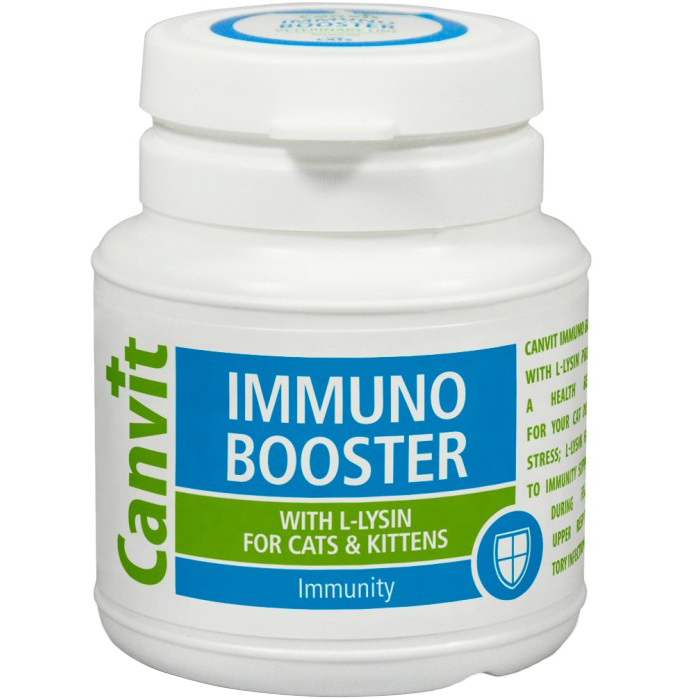 CANVIT Immuno Booster For Cats Кормова добавка для підтримки імунітету для котів та кошенят0