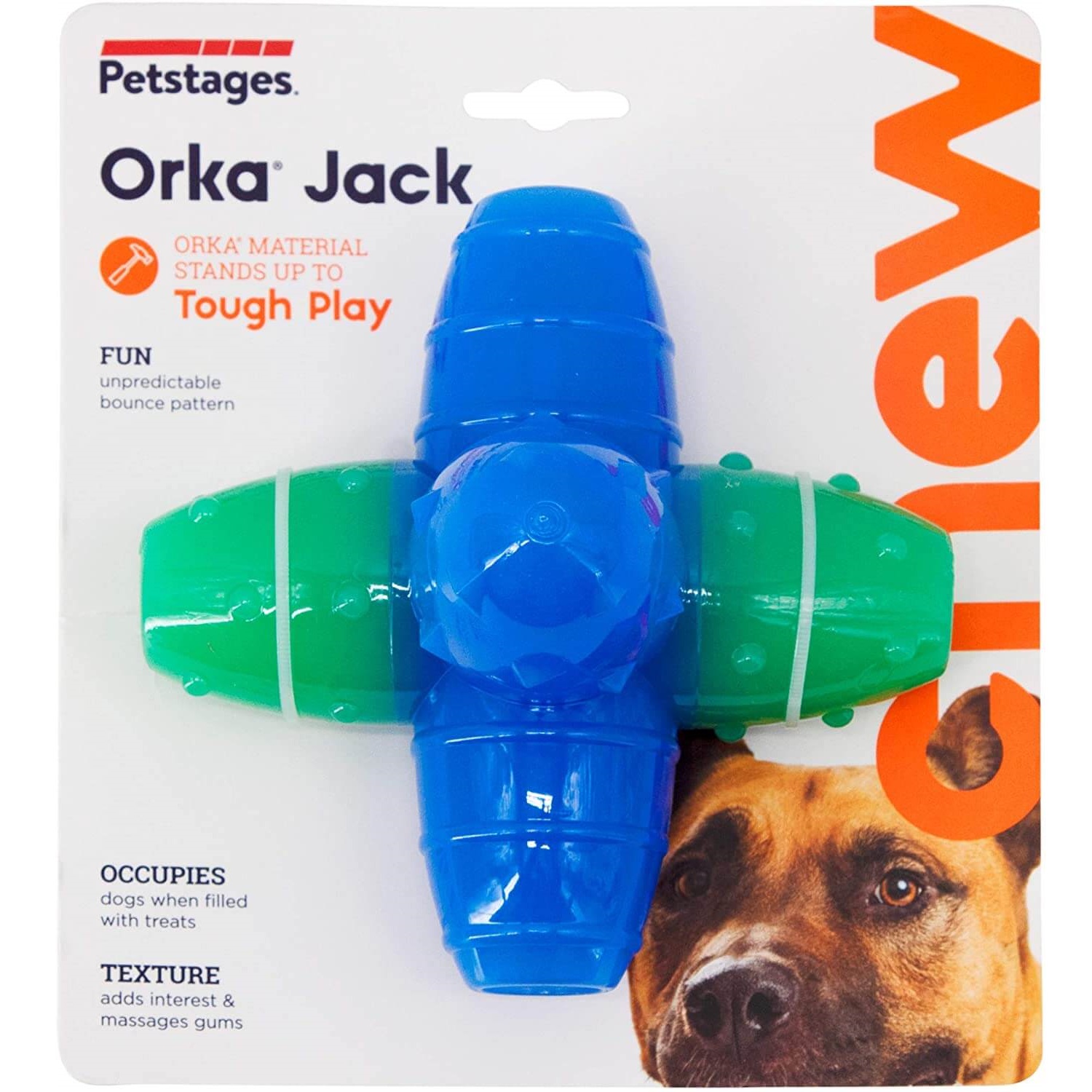 PETSTAGES Orka Jack Pet Spclty Іграшка для собак Джек2