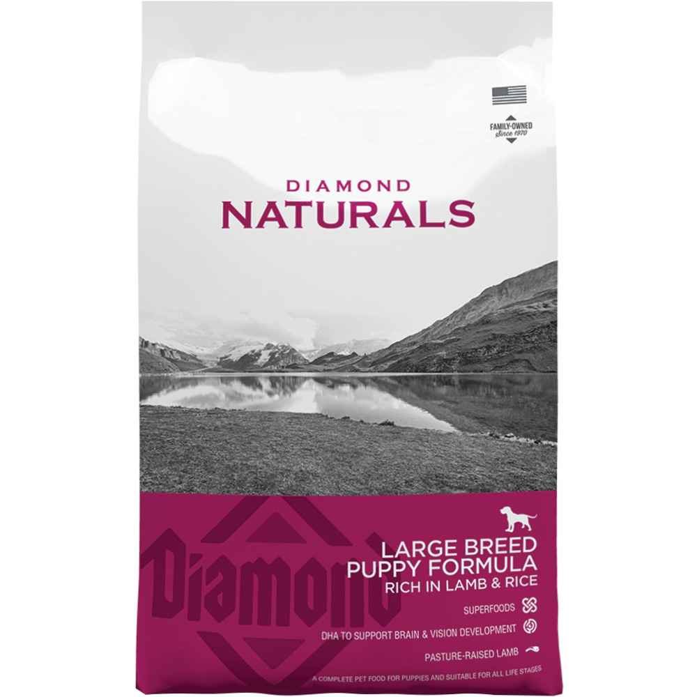 Diamond Naturals Puppy Large Breed Lamb&Rice Сухий корм для цуценят великих порід (з ягням та рисом)0