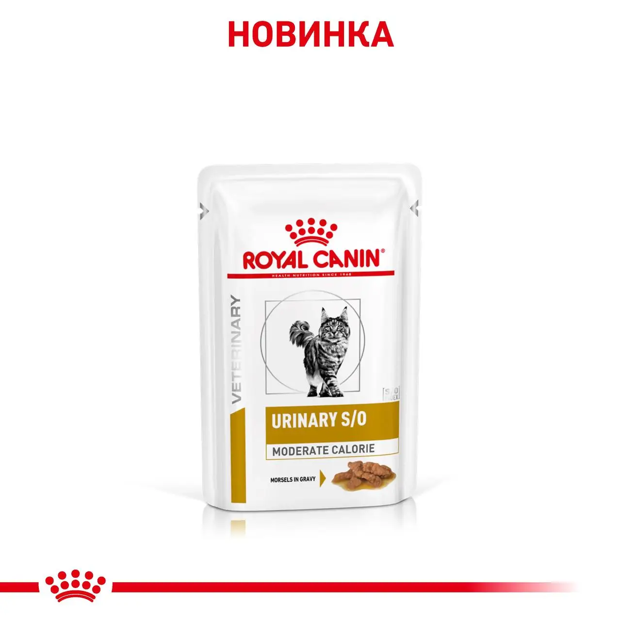 ROYAL CANIN Urinary S/O Moderate Calorie Cat Вологий корм для дорослих котів2