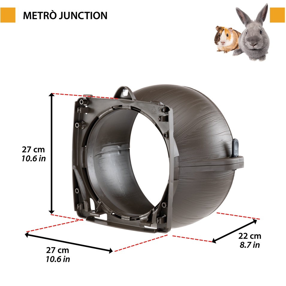 FERPLAST Metrò Junction Комплект креплений для кроличьих туннелей Metrò6