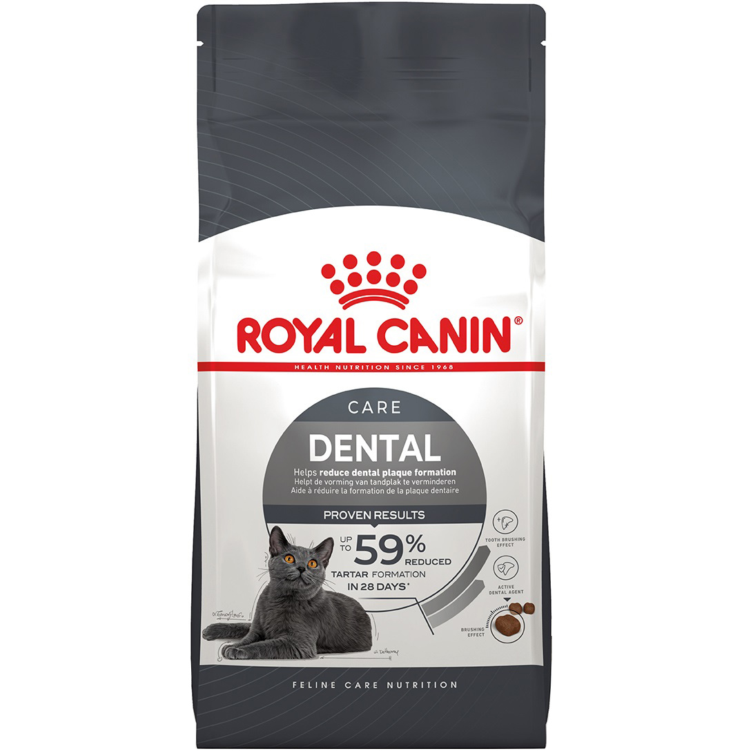 ROYAL CANIN Dental Care Сухий корм для дорослих котів для зменшення утворення зубного нальоту та каменю0