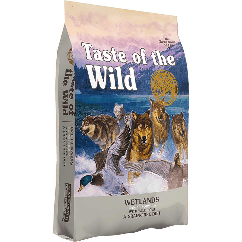 TASTE OF THE WILD Wetlands Canine Formula Cухий корм для дорослих собак (з качкою та перепілкою)1