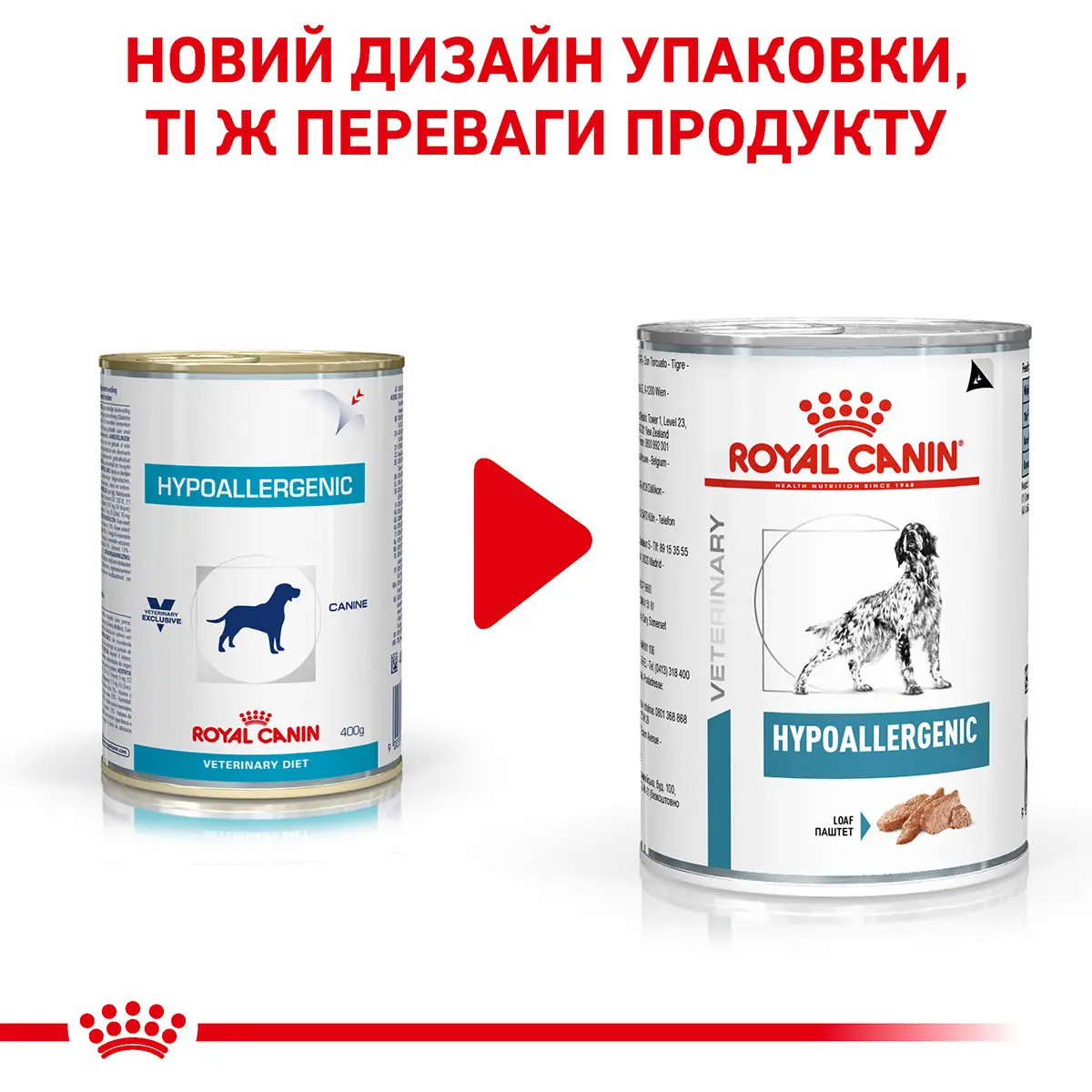 ROYAL CANIN Hypoallergenic Dog Вологий корм для дорослих собак5