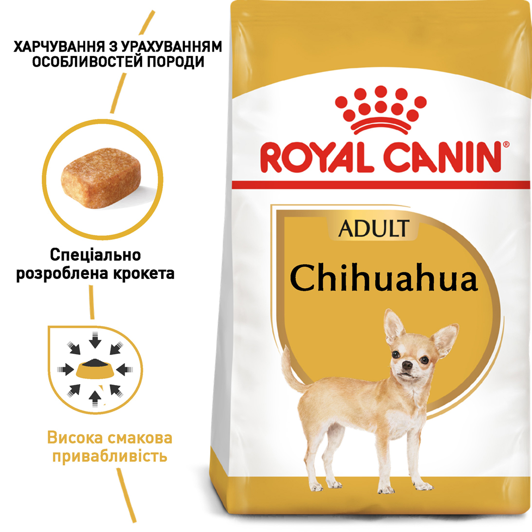 ROYAL CANIN Chihuahua Adult Сухой корм для взрослых собак породы Чихуахуа2