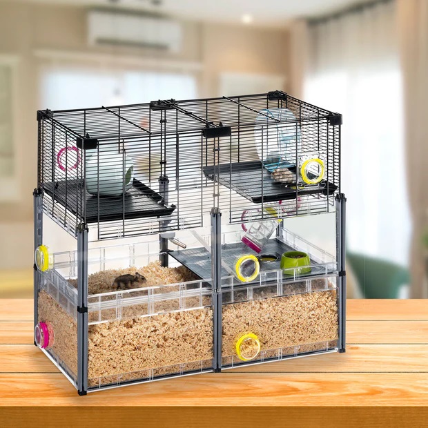 FERPLAST Multipla Hamster Crystal Клітка для хом'яків та мишей10