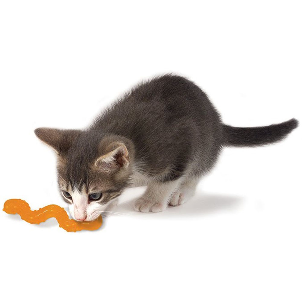 PETSTAGES Orkakat Catnip Wiggle Worm Іграшка для котів Хробачок0