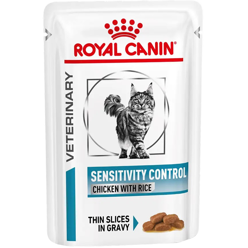 ROYAL CANIN Sensitivity Control Chicken Cat Вологий корм для дорослих котів0