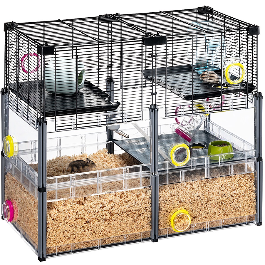 FERPLAST Multipla Hamster Crystal Клітка для хом'яків та мишей0