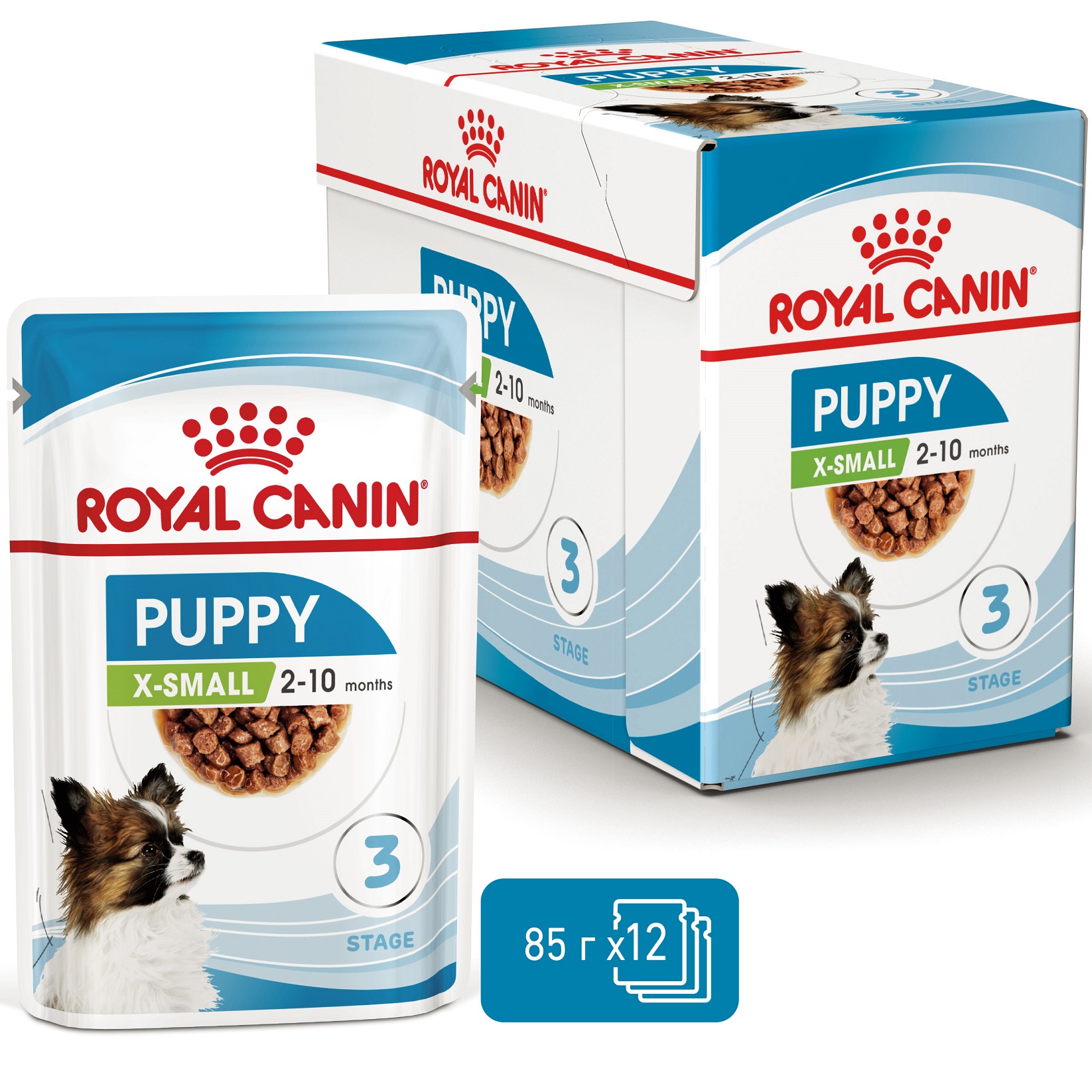 ROYAL CANIN X-Small Puppy Влажный корм для щенков миниатюрных пород8