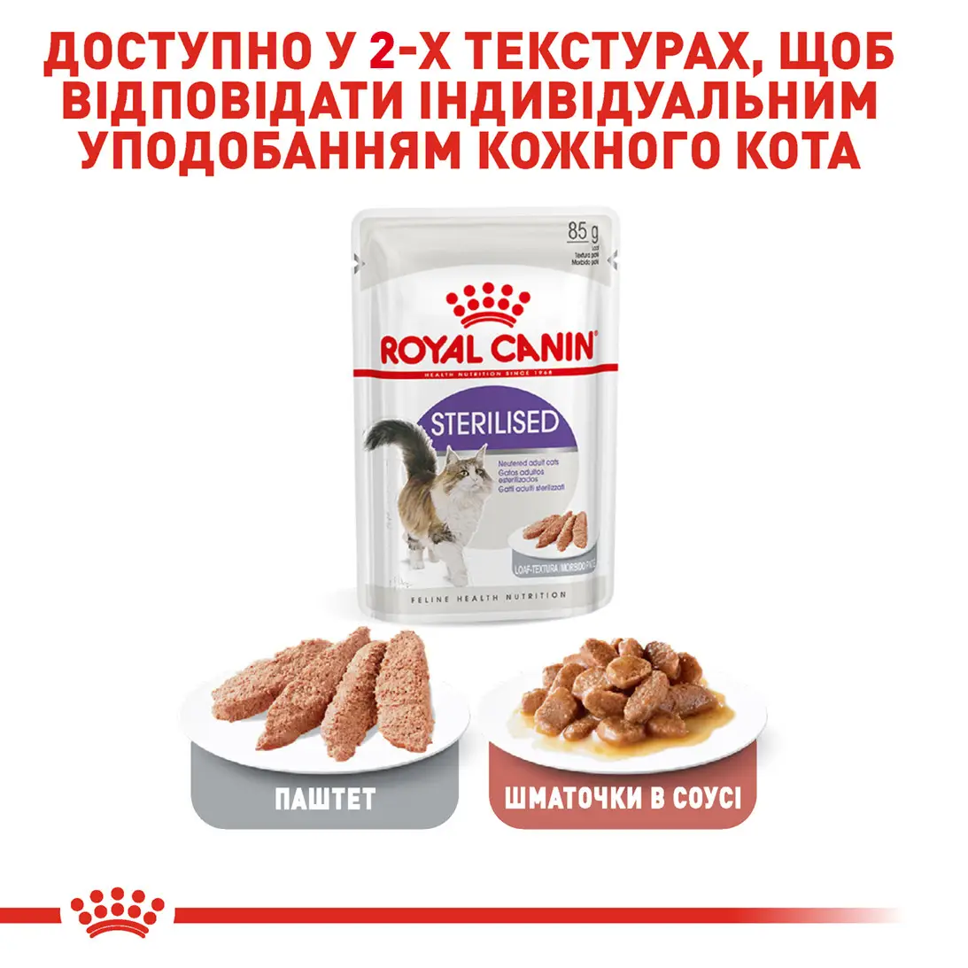 ROYAL CANIN Sterilised Loaf Вологий корм для дорослих стерилізованих котів5