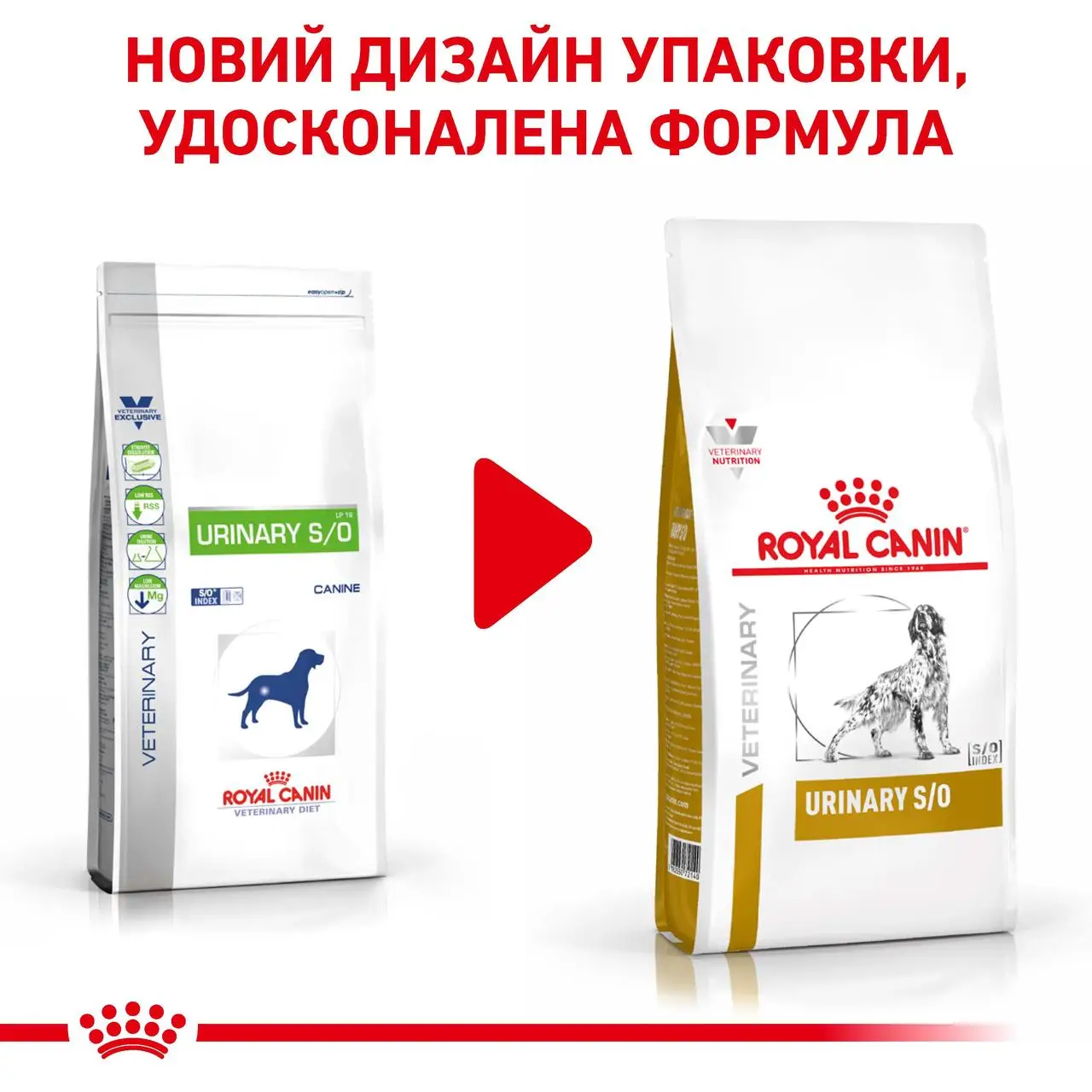 ROYAL CANIN Urinary S/O Dog Сухой корм для взрослых собак1