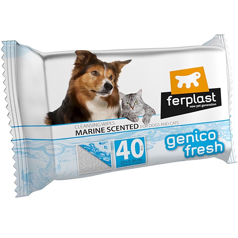 FERPLAST Genico Fresh Marine Салфетки для собак и котов0