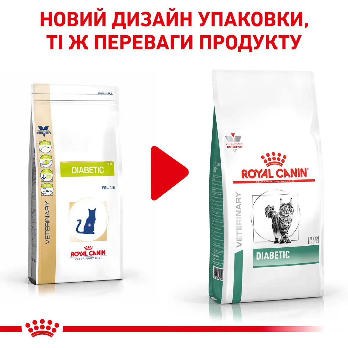 ROYAL CANIN Diabetic Cat Сухий корм для дорослих котів2