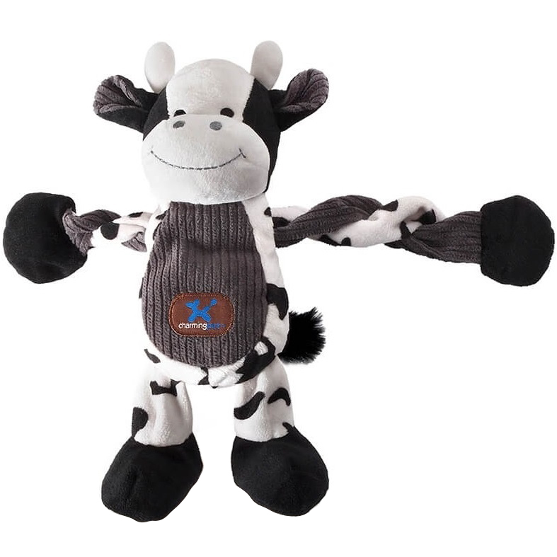 PETSTAGES Pulleez Cow Іграшка для собак "Корівка"0