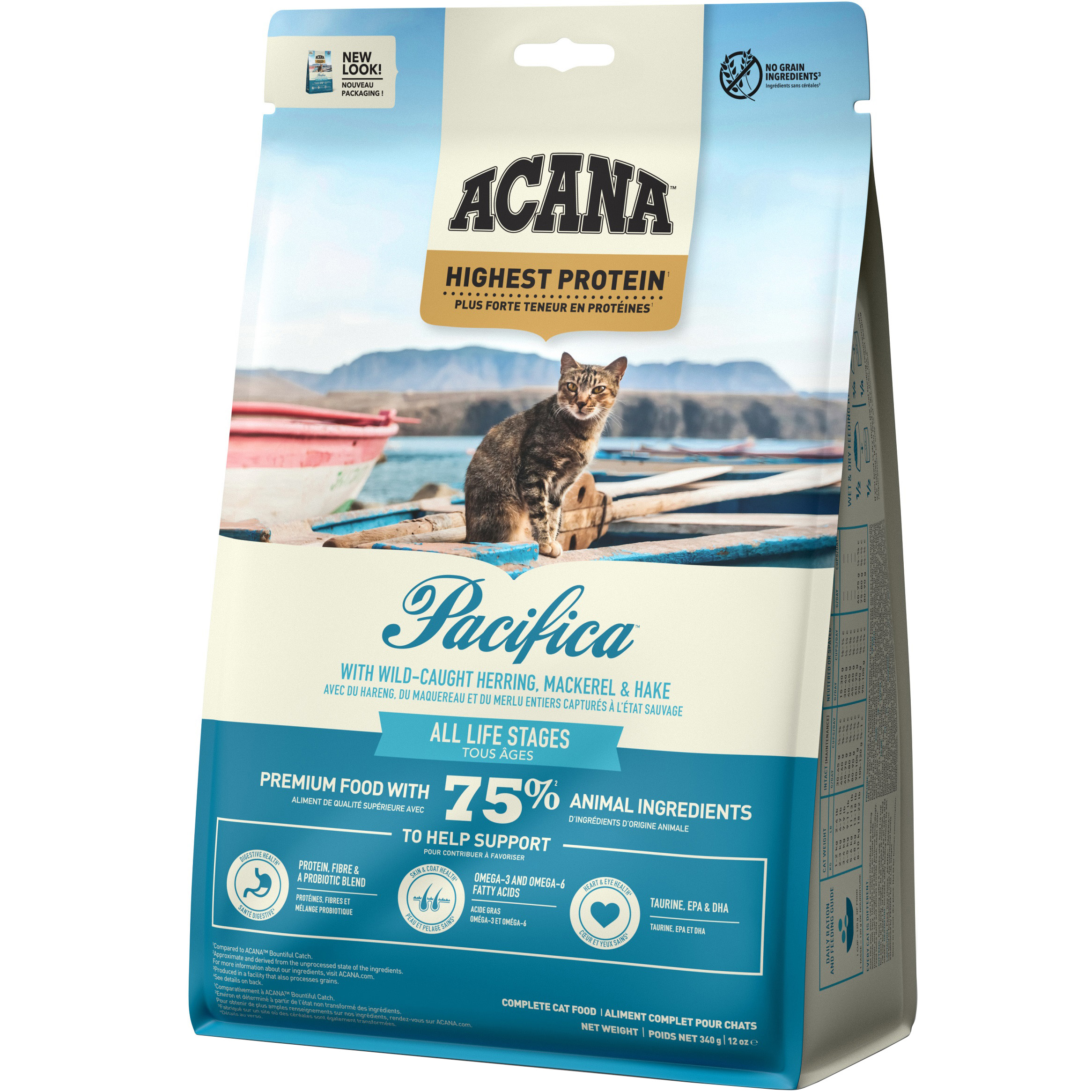 ACANA Pacifica Cat Сухий корм для котів всіх порід та стадій життя (з оселедцем, макреллю та хеком)2