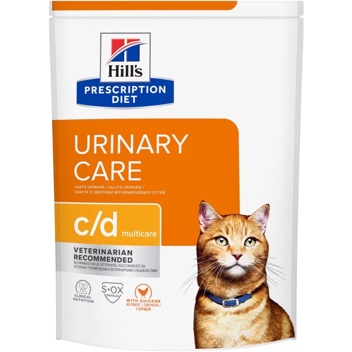 HILL'S Prescription Diet Urinary Care c/d Multicare Cухий корм для здоров'я сечової системи котів (з куркою)0