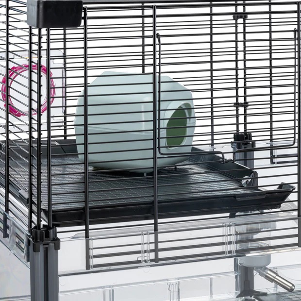 FERPLAST Multipla Hamster Crystal Клітка для хом'яків та мишей5